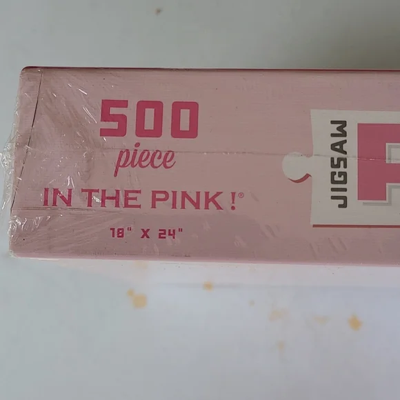 In the pink jigsaw puzzle - Picture 4 of 6